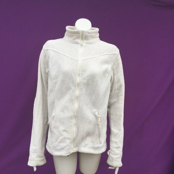 COLUMBIA women's  3-in-1 hooded interchange green omni shield  jacket size--L - Picture 6 of 7